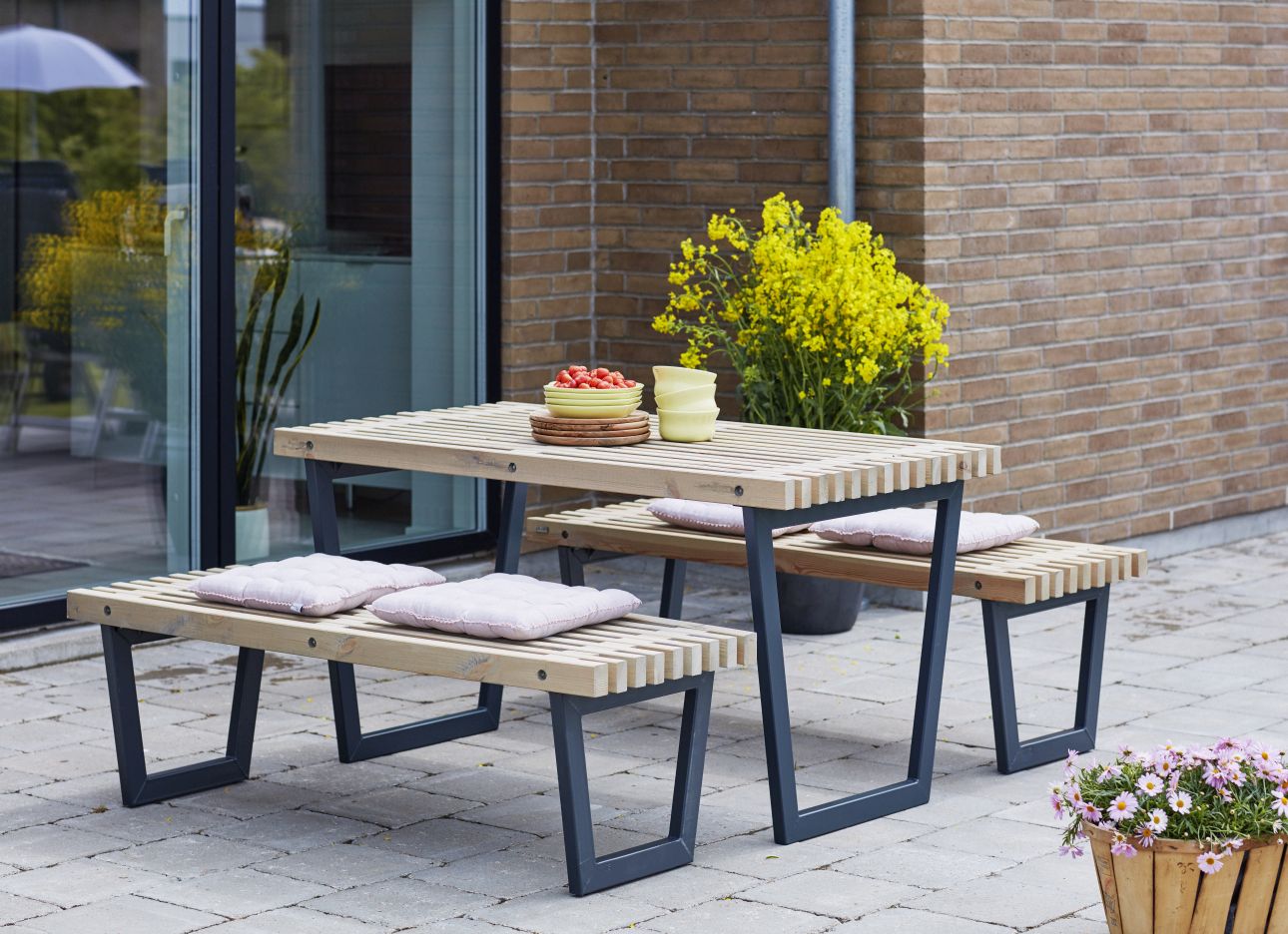 sitzgarnitursesselbnketischholzmetallskandi-chicholzstuhlmodernterrassebalkonloft sitzgarnitursesselbnketischholzmetallskandi-chicholzstuhlmodernterrassebalkonloft
