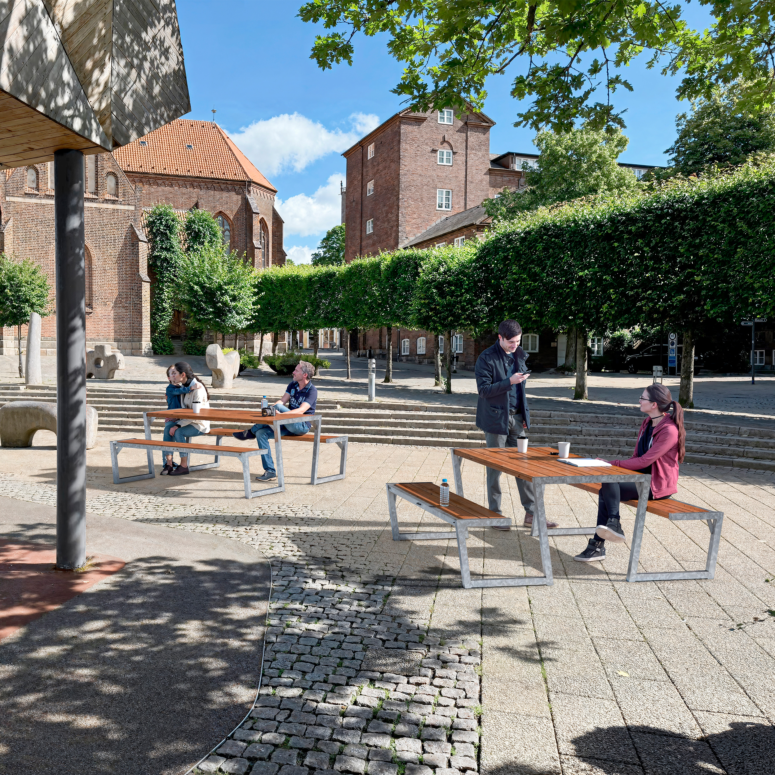 BERLIN Outdoor-Sitzgruppe ThermoWood®