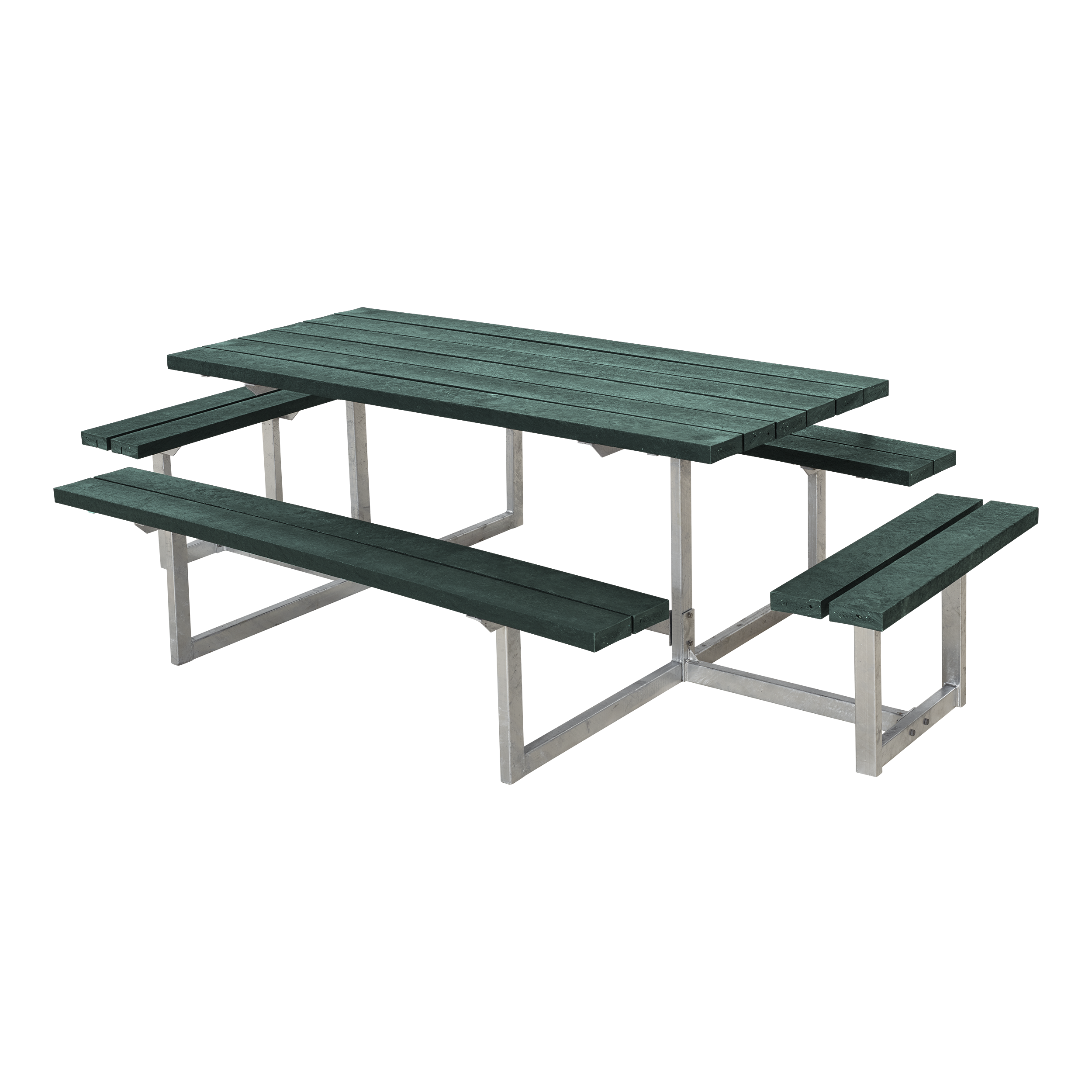 VARIO Outdoor-Sitzgruppe mit 8 Sitzplätzen, ReTex grün