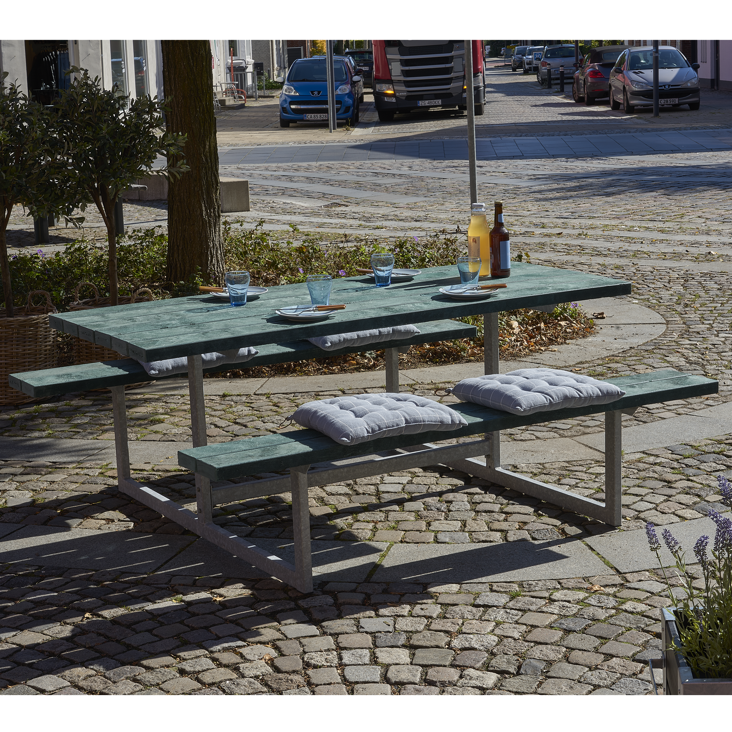 VARIO Outdoor-Sitzgruppe, ReTex grün