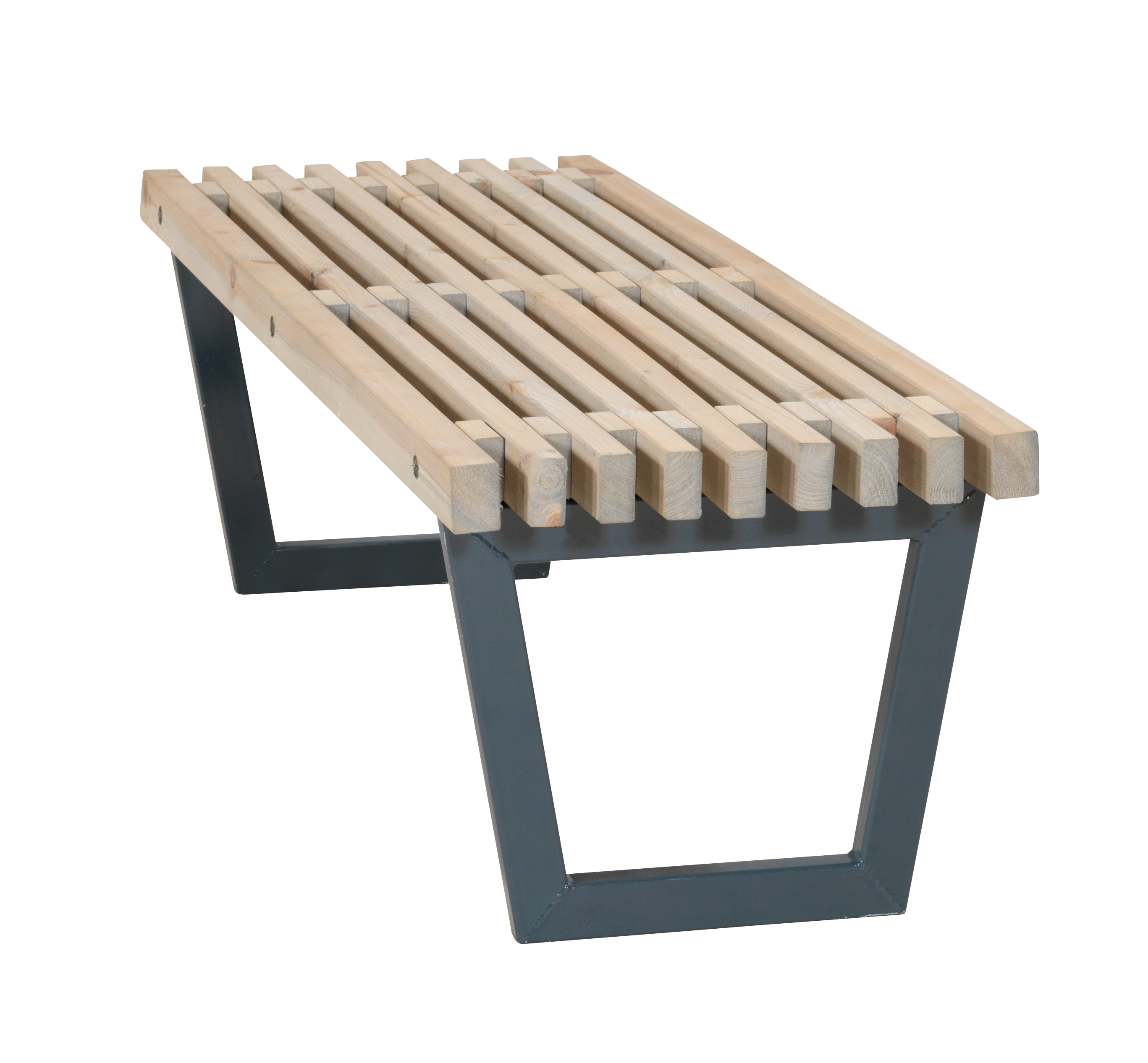 LOFT Bank/Tisch aus Holz - 138 cm breit