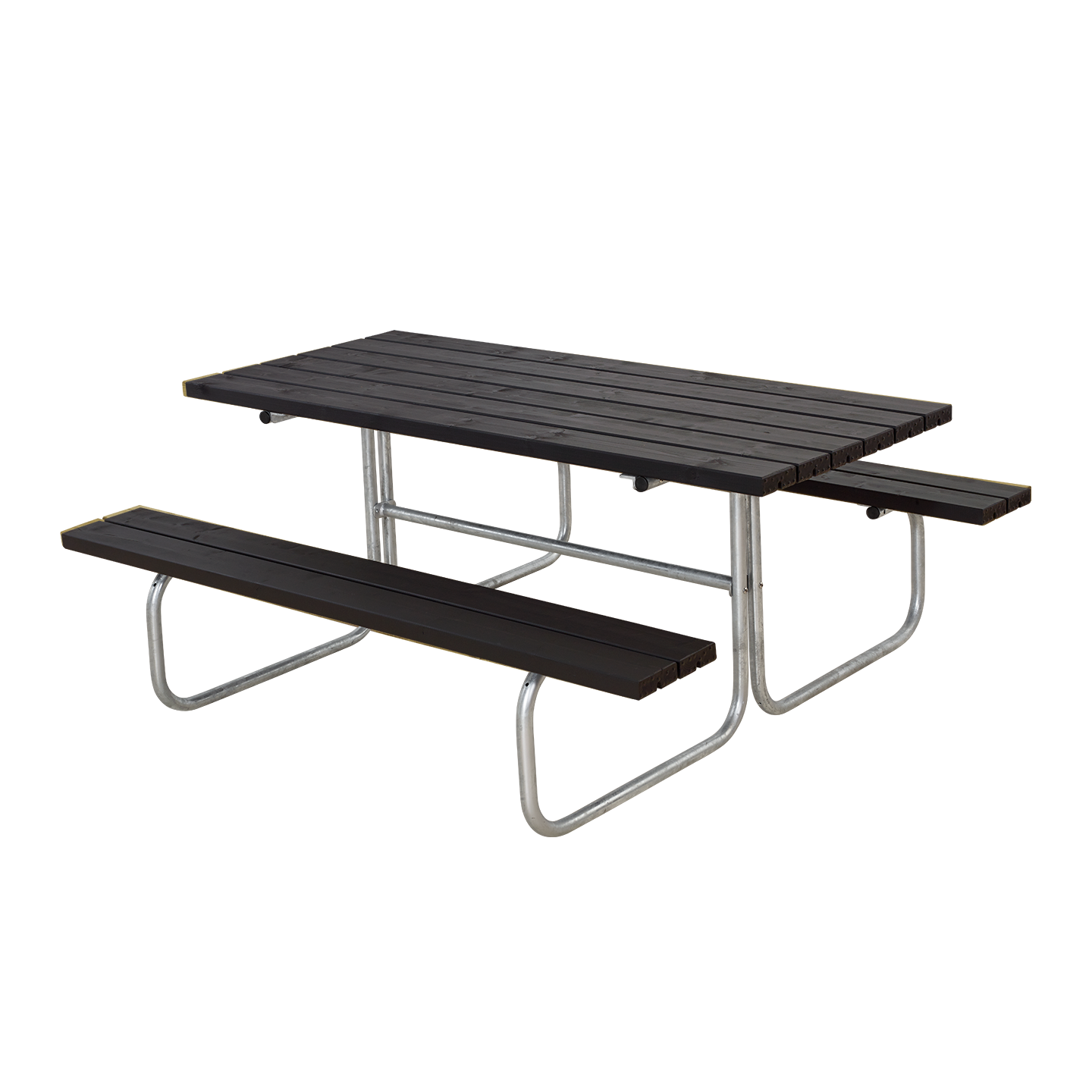 CLASSIQUE Outdoor-Sitzgruppe, Holz schwarz (RAL 9005)