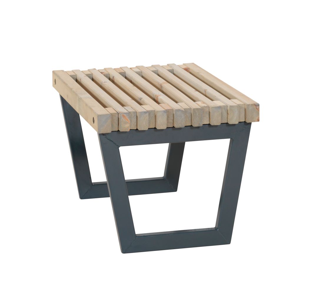 Gartentisch 80 cm breit, auch als Gartenbank, Loft-Style