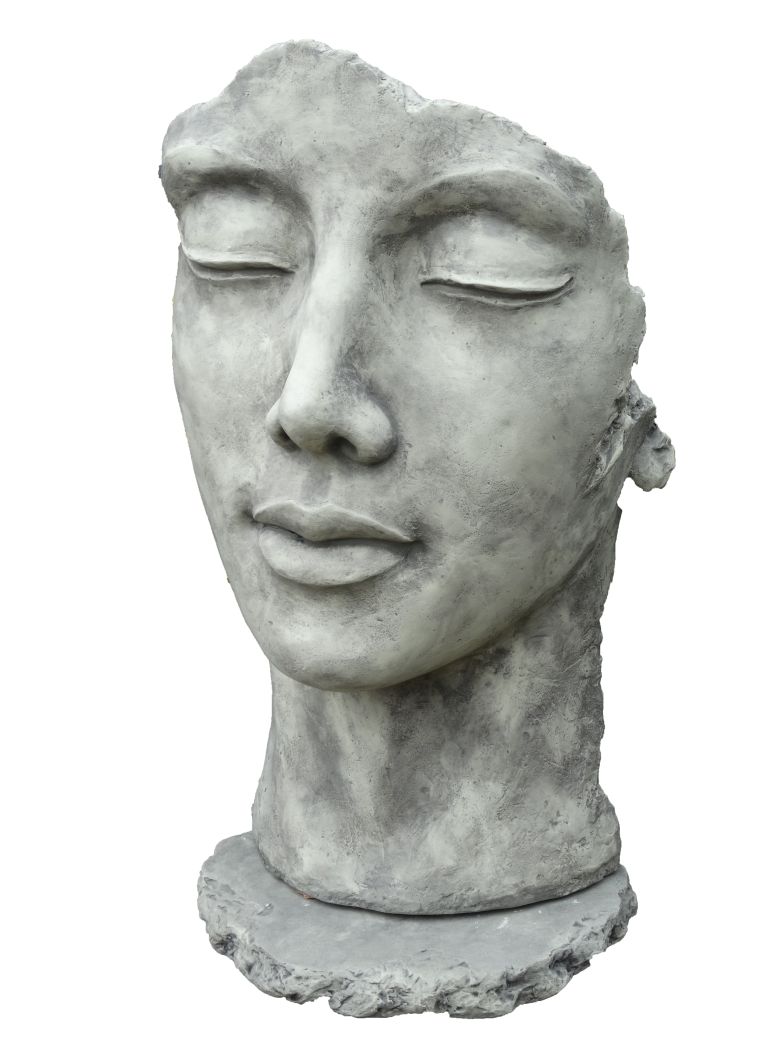 gesicht-frau-betonoptik-gartenskulptur-gro
