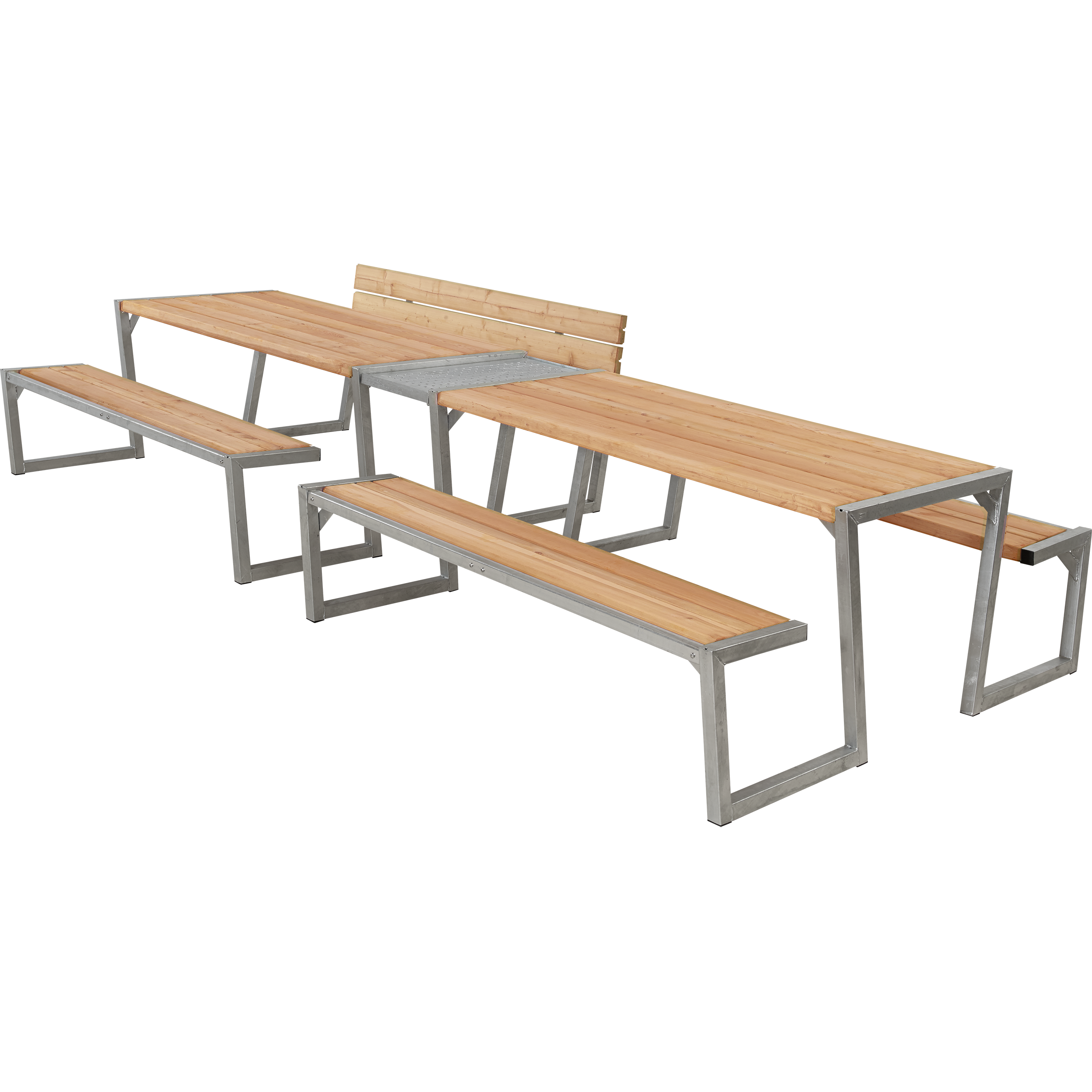 BERLIN Outdoor-Sitzgruppe, ThermoWood®, 12 Sitzplätze