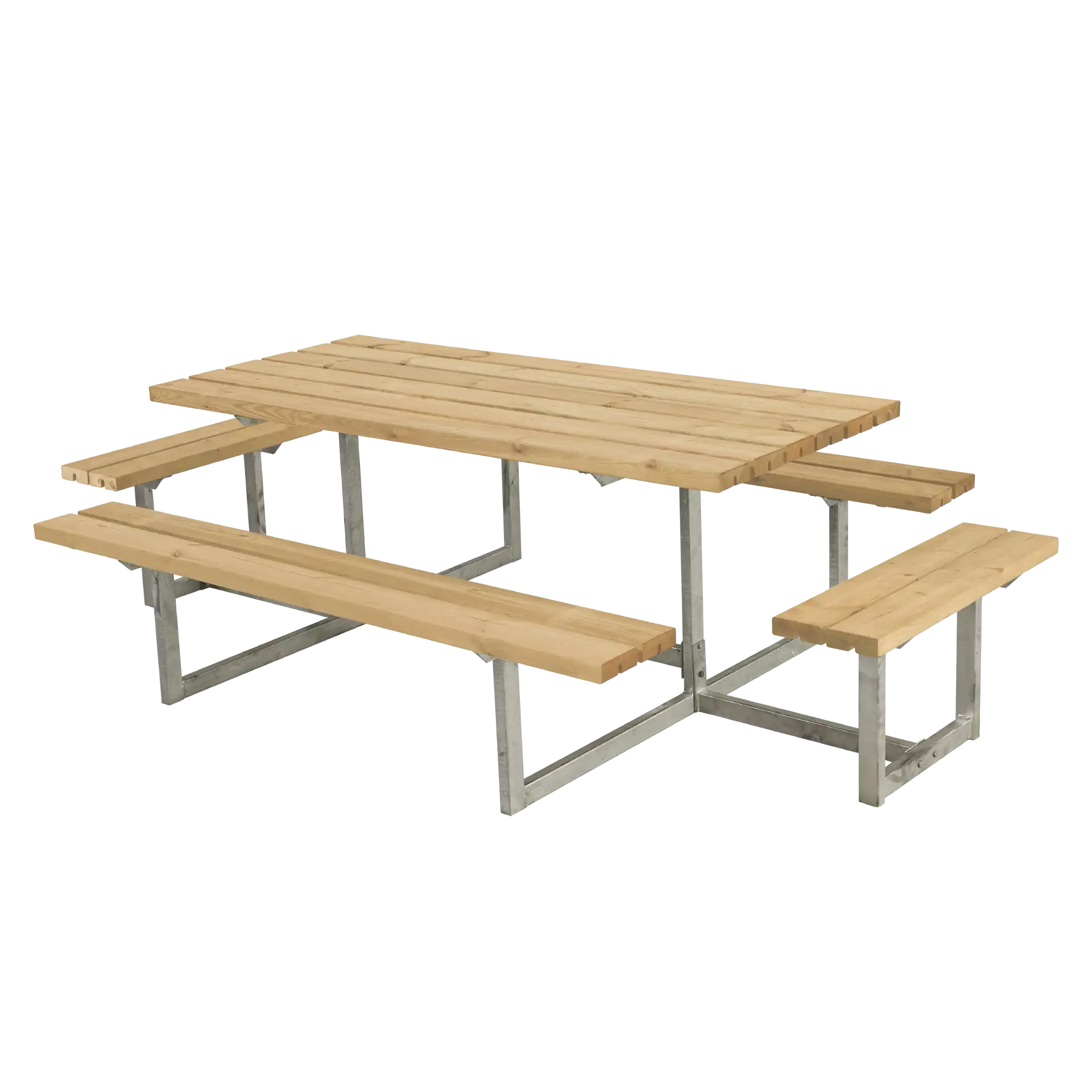 VARIO Outdoor-Sitzgruppe mit 8 Sitzplätzen, ThermoWood